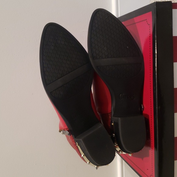 Sam Edelman Highland Boots, Red - Picture 5 of 5